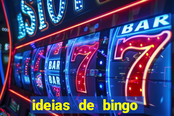 ideias de bingo para o natal